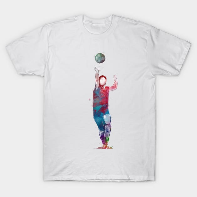 volleyball sport art #volleyball T-Shirt by JBJart